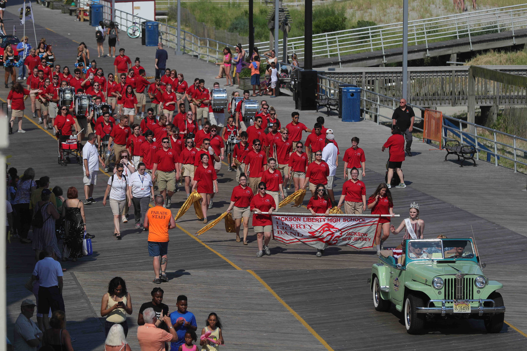 Hard Rock celebrated its one-year anniversary with Boardwalk parade
